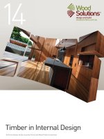 WoodSolutions design guide 14 timber in internal design 