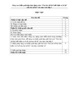 Nâng cao hiệu quả dạy-học dạng toán Tìm hai số khi biết hiệu và tỉ số của hai số đó