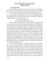 Biện pháp chỉ đạo đảm bảo vệ sinh an toàn thực phẩm và nâng cao chất lượng bữa ăn cho trẻ trong trường mầm non