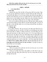 Một số kinh nghiệm nhằm giúp học sinh tích cực tham gia vào các hoạt động ngoài giờ chính khoá cho học sinh lớp 2