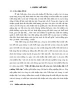 Một số biện pháp làm tốt công tác chủ nhiệm lớp 3 ở trường Tiểu học