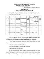 Một số giải pháp nâng cao hiệu quả công tác kiểm tra nội bộ trường mầm non Sùng Phài