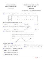 40  đề thi thử THPT QG 2021   toán   THPT kim sơn a   ninh bình   l1   có lời giải 
