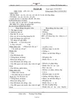 Giáo án Lớp 1 - Tuần 10 - Trường Tiểu học Trường Xuân