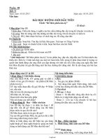 Giáo án Ngữ Văn Lớp 6 - Tuần 20 - Năm học 2011-2012