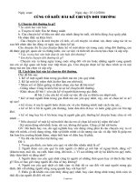 Tài liệu môn Ngữ văn Lớp 6 - Củng cố kiểu bài kể chuyện đời thường - Kỹ năng tự sự - Năm học 2004-2005