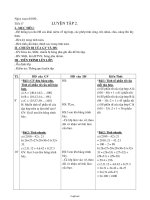 Giáo án lớp 6 môn học Đại số - Tiết 17 - Luyện tập 2