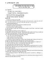 Đề cương ôn tập học kì II môn Vật lí Khối 8 - Năm học 2010-2011 - Trường THCS Huỳnh Khương Ninh