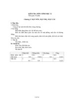 Giáo án Tổng hợp Lớp 2 - Tuần 11 - Năm học 2005-2006