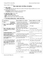 Giáo án Ngữ văn Lớp 6 - Bài 14, Tiết 53: Kể chuyện tưởng tượng - Hồ Thúy An