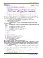 Giáo án Ngoài giờ lên lớp 7 - Chủ điểm tháng 1: Thi tìm hiểu truyền thống văn hóa, những nét thay đổi của quê hương