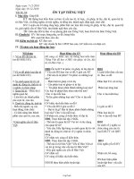 Giáo án Ngữ văn 7 tiết 69: Ôn tập tiếng việt