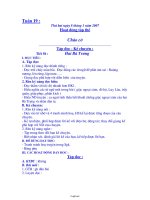 Giáo án môn học Đại số lớp 7 - Tiết 21: Ơn tập chương I