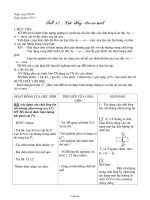 Giáo án Vật lí Lớp 8 - Tiết 12: Lực đẩy Ác-si-mét - Năm học 2010-2011