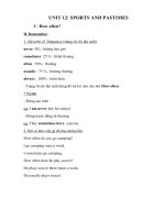 bài học môn tiếng anh thứ hai 27042020 thcs trần quốc tuấn