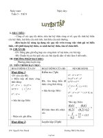 Giáo án Đại số 7 tuần 5 tiết 9: Luyện tập