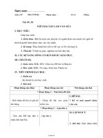 Giáo án Ngữ văn Lớp 6 - Tiết 49-50: Viết bài tập làm văn số 3
