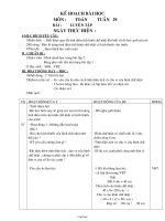 Giáo án Toán Lớp 3 - Tuần 29 - Bài: Luyện tập