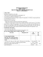 Ke hoach bai day minh hoa mon toan mo dun 3 tieu hoc 