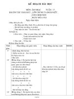 Giáo án Âm nhạc Lớp 3 - Tuần 17 - Bài: Ôn tập 3 bài hát 