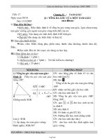 Giáo án Hình học 7 - Tiết 17: Tổng ba góc của một tam giác