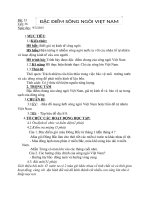 Bài 33. Đặc điểm sông ngòi Việt Nam