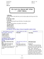 Giáo án Lớp 3 - Tuần 29