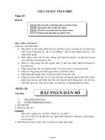 Giáo án Ngữ văn 8 - Tuần 13 - Năm học 2004-2005