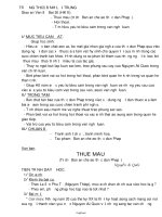 Giáo án Văn 8 - Bài 26 - Trường THCS Bình Lợi Trung