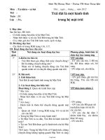 Giáo án Tự nhiên xã hội 3 tuần 31 - Đinh Thị Hương Thảo – Trường TH Nam Trung Yên