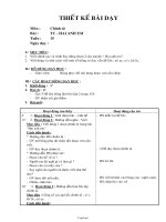 Bài giảng môn học Đại số lớp 7 - Tiết 11: Tính chất của dãy tỉ số bằng nhau