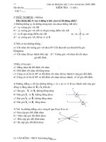 Giáo án Ngữ văn Lớp 6 - Tiết 53: Kể chuyện tưởng tượng - Năm học 2010-2011