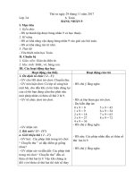 bảng nhân 9 toán học 3 mộc lan thư viện giáo án điện tử