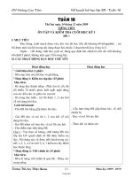 Giáo án Lớp 3 - Tuần 18 - Năm học 2009-2010 - Hoàng Cao Tâm