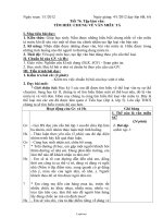 Giáo án Ngữ Văn Lớp 6 - Tiết 76: Tập làm văn Tìm hiểu chung về văn miêu tả - Năm học 2011-2012