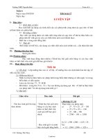 Giáo án lớp 6 môn học Đại số - Tuần 6 - Tiết 16, 17: Luyện tập
