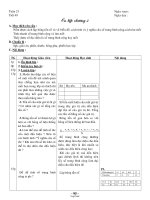 Giáo án Toán Đại số 7 tiết 49: Ôn tập chương 3