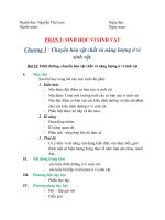 Bài 22. Dinh dưỡng, chuyển hóa vật chất và năng lượng ở vi sinh vật