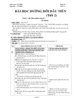 Giáo án Ngữ văn lớp 6 - Tiết dạy 74: Bài học đường đời đầu tiên