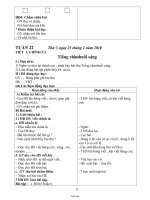 Giáo án Buổi 02 - Tuần 22 Lớp 3