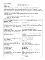 Giáo án môn Toán lớp 7 - Tiết 35: Ôn tập chương II