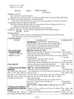 Giáo án Ngữ văn 7 tiết 53+ 54 - Văn bản: Tiếng gà trưa (Xuân Quỳnh)