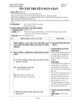 Giáo án môn Ngữ văn 6 - Tiết số 55: Ôn tập truyện dân gian