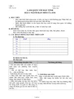 Giáo án Tin học Tiểu học