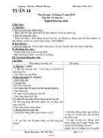 Giáo án Lớp 3 - Tuần 14 - GV: Bùi Thị Huê - Trường Tiểu học Khánh Thượng