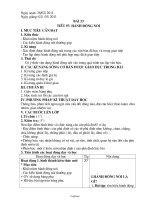 Giáo án Ngữ văn 8 - Tiết 97: Hành động nói - Năm học 2010-2011