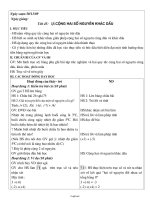 Giáo án Số học 6 - Tiết 45, Bài 5: Cộng hai số nguyên khác dấu - Năm học 2009-2010