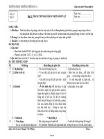 Giáo án Vật lí Lớp 8 - Tiết 4, Bài 4: Biểu diễn lực - Năm học 2008-2009