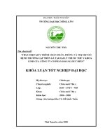 Thực hiện quy trình chẩn đoán, phòng và trị một số bệnh thường gặp trên gà tại đại lý thuốc thú y khoa linh của công ty cổ phần hoàng đức hiền 