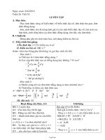 Bài giảng môn Đại số lớp 7 - Tuần 26 - Tiết 55: Luyện tập